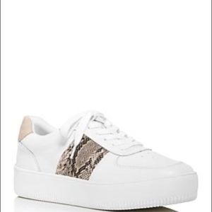 White platformed sneakers - Bloomingdale’s
